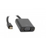 Mercodan Mini-DisplayPort–VGA-sovitin, musta (865010)