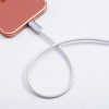 Forcell USB-kaapeli USB-C–USB-C, 2 m, 240 W, valkoinen