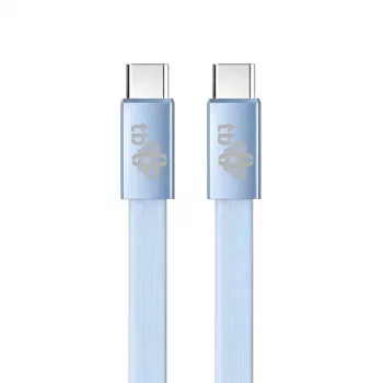 TB USB 2.0 -kaapeli USB-C–USB-C, 1 m, 60 W, sininen