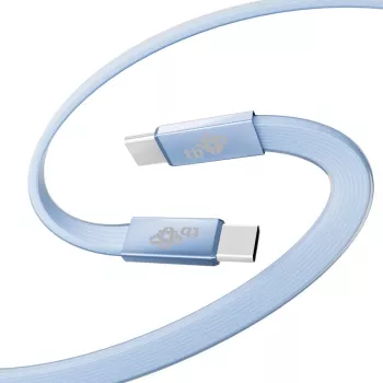 TB USB 2.0 -kaapeli USB-C–USB-C, 1 m, 60 W, sininen