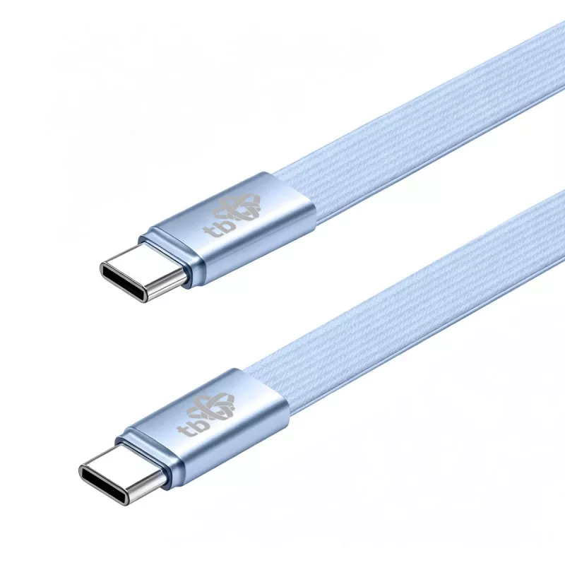 TB USB 2.0 -kaapeli USB-C–USB-C, 1 m, 60 W, sininen