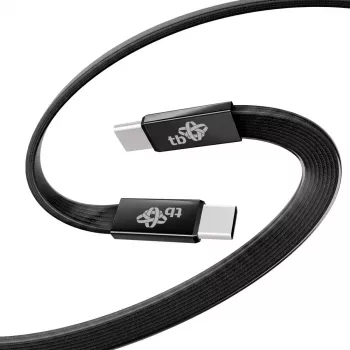 TB USB 2.0 -kaapeli USB-C–USB-C, 1 m, 60 W, musta