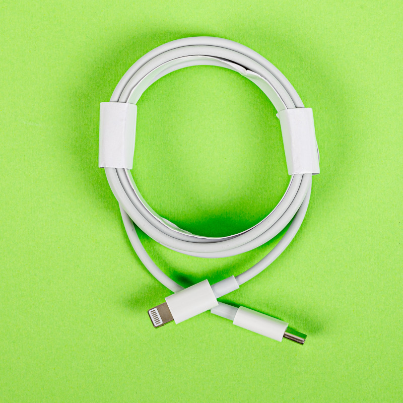 Gizzu USB-C–Lightning -kaapeli, 1,8 m, 27 W PD, valkoinen (GCPU2L18)