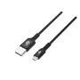 TB USB 2.0 -kaapeli USB-A - Micro-USB, silikoni, 1 m, musta