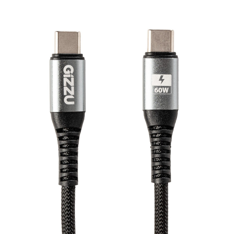 GIZZU 60W 480Mbps Type-C -kaapeli 2 m