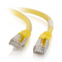 Mercodan Cat6a S/FTP -verkkokaapeli, 0,5 m, keltainen