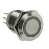 Lamptron vandalismikytkin / painike 16 mm - Silverline - sininen