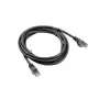 Lanberg Cat6 F/UTP -verkkokaapeli RJ45, 0,5 m, musta
