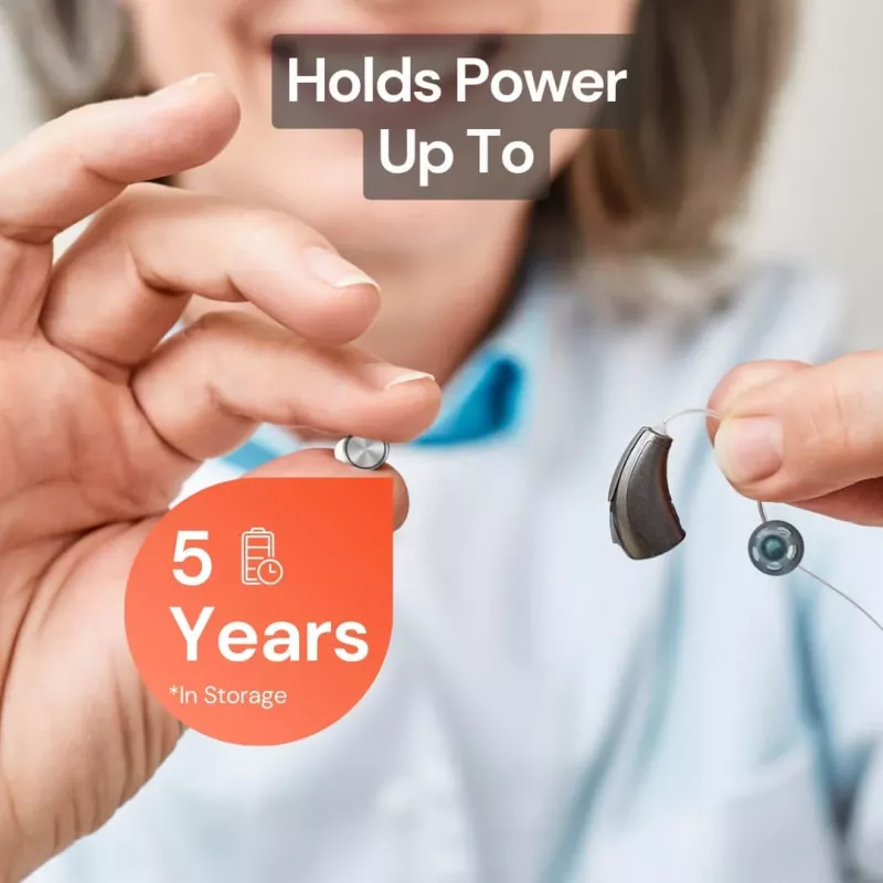 Uniross A312 -nappiparistot kuulokojeisiin 148mAh, 6 kpl