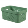 Curver Infinity Recycled -laatikko 4,5 l, 27x19x12 cm, vihreä