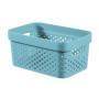 Curver Infinity Recycled -laatikko 4,5 l, 27x19x12 cm, sininen