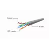 Gembird Cat5e U/UTP -verkkokaapeli RJ45, 2 m, oranssi