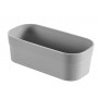 Curver Infinity Recycled -säilytyslaatikko S 15x8x5 cm, harmaa