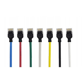 Mercodan Slim Cat6a U/UTP -verkkokaapeli RJ45, 0,25 m (371926002)