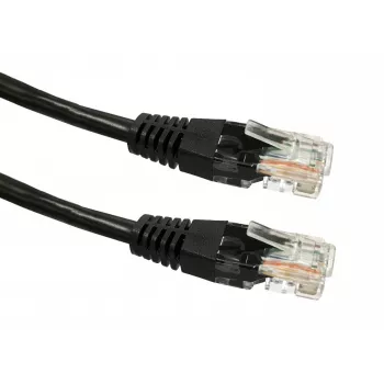 TB Cat5e U/UTP -verkkokaapeli RJ45, 2 m, musta