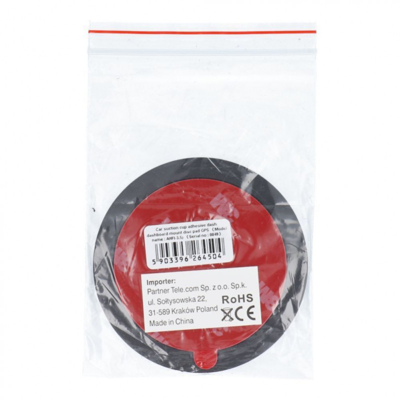 OEM liimalevy kojelautaan imukuppitelineille (73 mm)