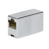 Logilink RJ45 -liitinjatko, Cat.5e, suojattu, muovikotelo