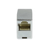 Logilink RJ45 -liitinjatko, Cat.5e, suojattu, muovikotelo