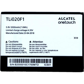 Alcatel alkuperäinen akku - TLI20F1 - One Touch Pop C7 OT-7040 ja OT-7041 - 2000mAh