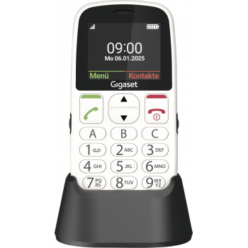 Gigaset GL695 SIM-peruspuhelin 4G LTE valkoinen