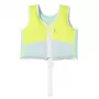 Sunnylife uimapelastusliivi (2-3 vuotta) – Salty the Shark Aqua Neon Yellow