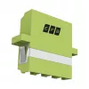 EFB Elektronik liitin LC Quad OM5, limetinvihreä (53335.1OM5)