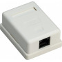 Goobay RJ45-verkkorasia, valkoinen (77632)