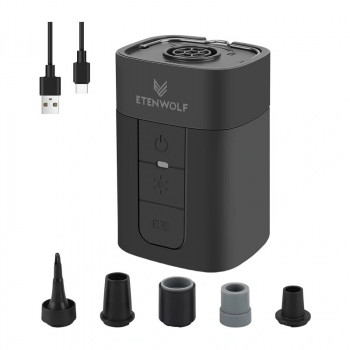 Etenwolf AIR 5 Pro 10400mAh sähköpumppu (musta)