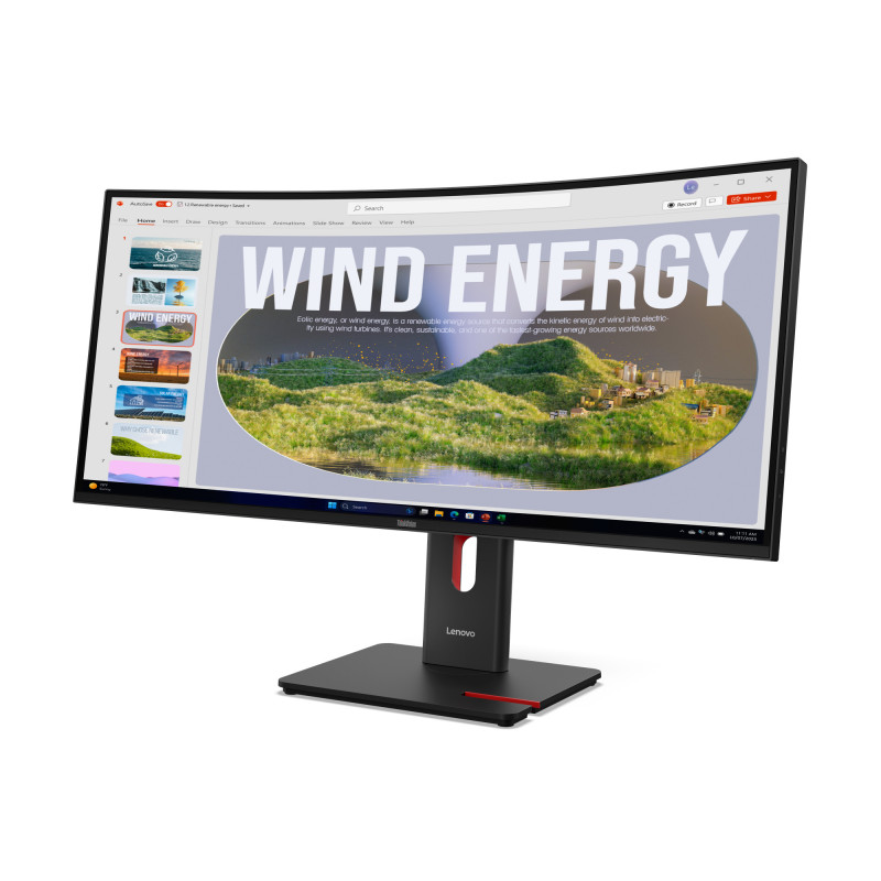 Lenovo näyttö ThinkVision T34WD-40 34'' MC60:llä