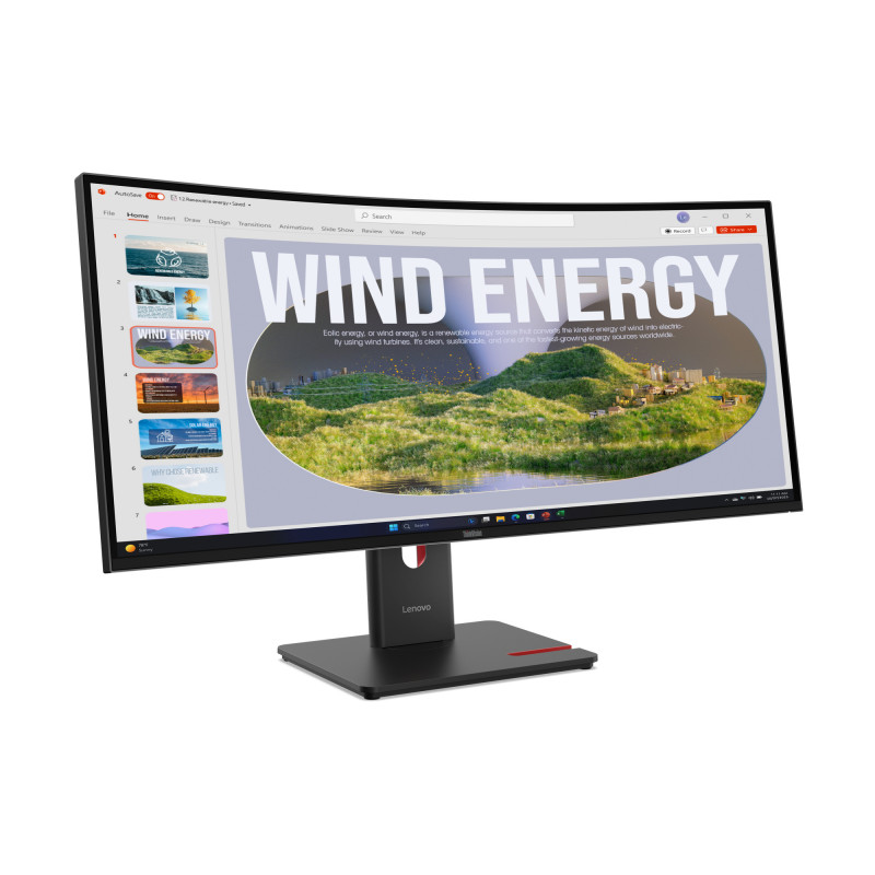 Lenovo näyttö ThinkVision T34WD-40 34'' MC60:llä