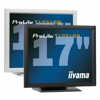 iiyama ProLite T1731SR-W1 17 tuuman (43,2 cm) resistiivinen kosketusnäyttö, 5:4, 1280x1024, DVI, valkoinen