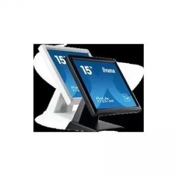iiyama ProLite T1531SR-B3 15 tuuman (38,1 cm) resistiivinen kosketusnäyttö, 4:3, 1024x768, DVI, VGA, musta