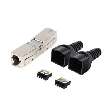 Lanberg verkkopistoke cat.6 FTP työkaluton PL2S6-6000TL