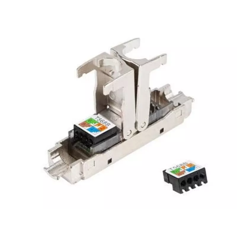 Lanberg verkkopistoke cat.6 FTP työkaluton PL2S6-6000TL