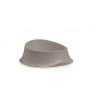 Stefanplast ruokakuppi Chic 0,65L 22x22x8,6cm vaaleanharmaa