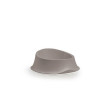 Stefanplast ruokinta-astia Chic 0,35L 18x18x7cm vaaleanharmaa