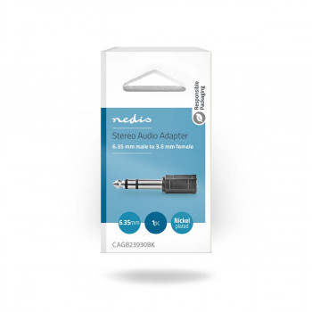 Nedis audioadapteri, 6,35 mm