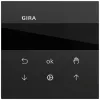 GIRA 536674 S3000 kaihdin-/ajastinkello näytöllä System 70