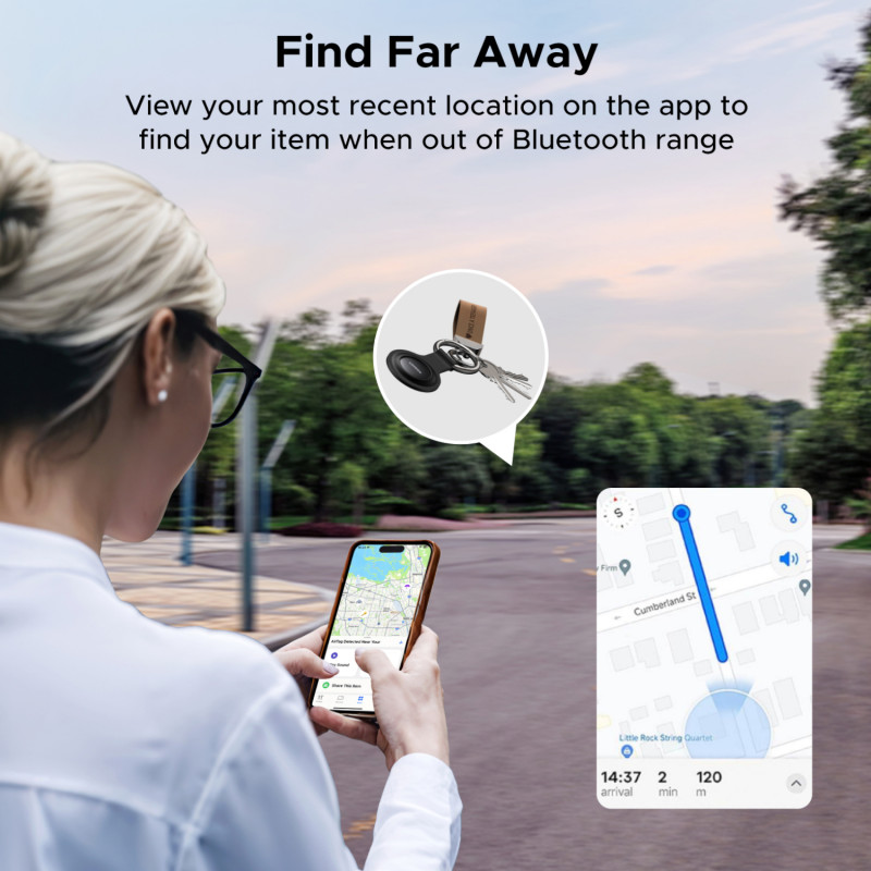 UGREEN FineTrack Mini Smart Finder Apple-laitteille