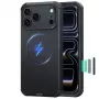 ESR Cyber Tough MagSafe -kotelo iPhone 17 Pro / 18 Pro -puhelimelle, musta