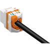 Techly 028573 Keystone-moduuli RJ45 UTP Cat6, itseliittyvä, PoE:lle