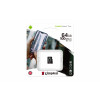 Kingston microSDXC-muistikortti 64 GB, UHS-I (SDCS2/64GBSP)