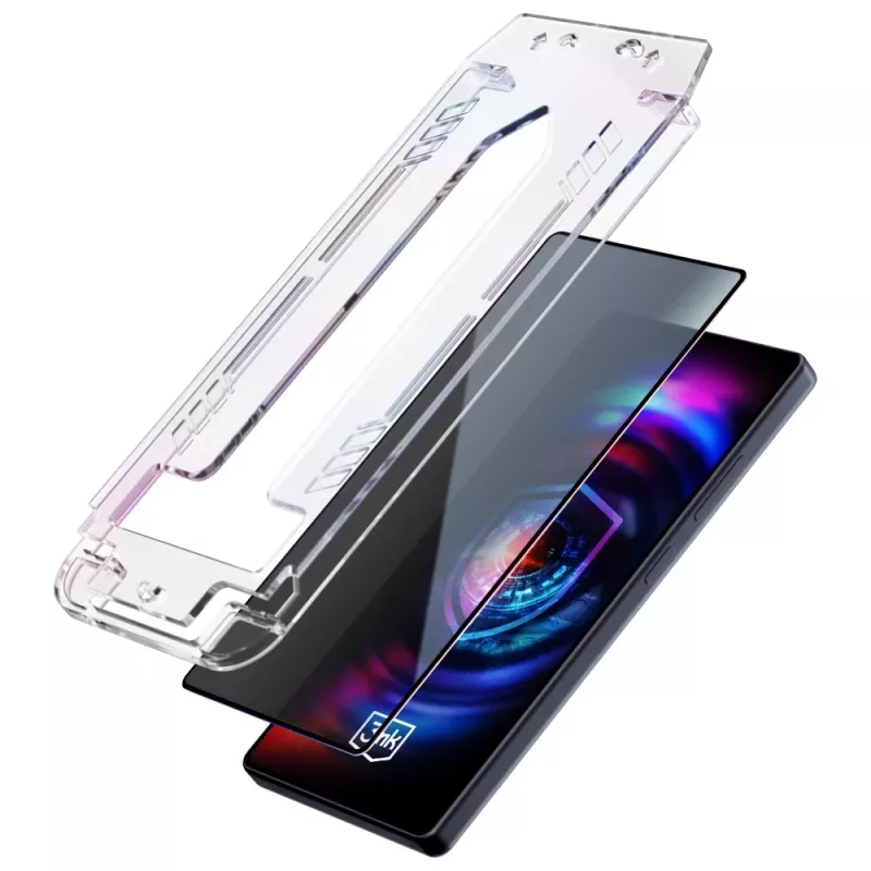 3mk HardGlass Max Privacy lasi asennustyökalulla Samsung Galaxy A26 5G (3M008305)