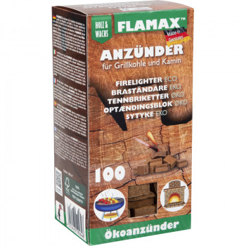 Flamax ekologiset sytytyspalat, 100 kpl