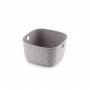 Curver Softex XS kori 3 l, 19,4 x 19,4 x 11,1 cm, harmaanruskea