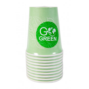 Gogreen Go Green kompostoituvat mukit 250 ml, 10 kpl