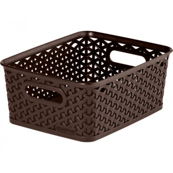 Curver My Style S kori 4 l, 25,5x19,6x10,3 cm, tummanruskea