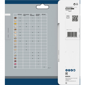 Bosch Multi Material -pyörösahanterä 165 x 30/20 x 2,4 mm, 42 hammasta (2608640519)