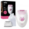 Braun Silk 3 SE3-033 epilaattori tarvikkeilla