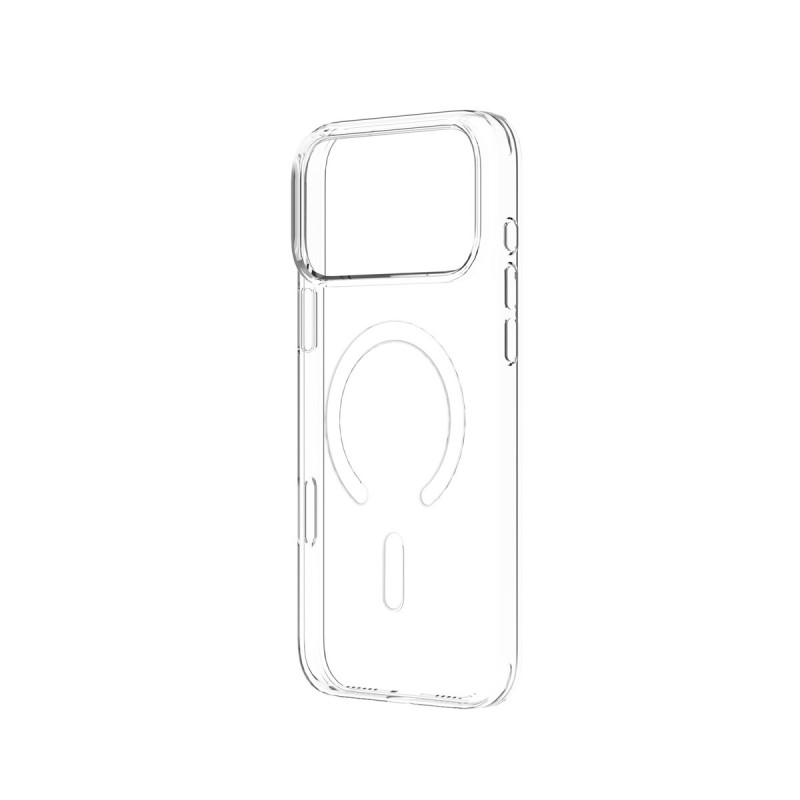 Just Must MagSafe Crystal I -kotelo iPhone 18 Pro Maxille, läpinäkyvä